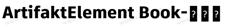 ArtifaktElement Book字体转换 ArtifaktElement Book字体转换